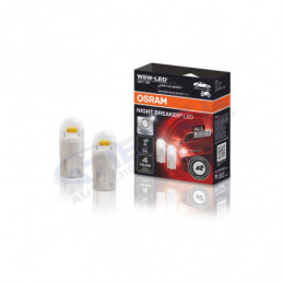 ➡ Osram W5W Night Breaker LED GEN2 - Par de bombillas LED homologadas T10 de segunda generación