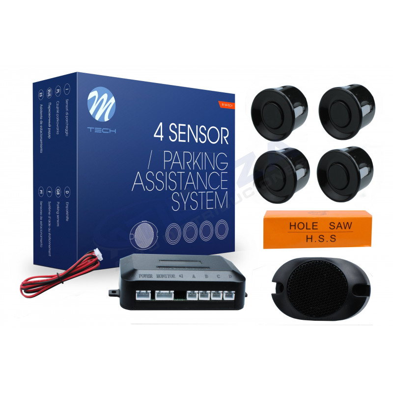 Parking Sensor Zumbador (4 sensores traseros)