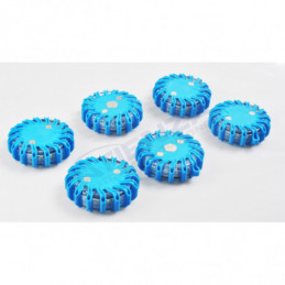 ➡ Kit de luces de advertencia recargables con 12+3 LEDs en maletín ➡ Kit de luces de advertencia recargables con 12+3 LEDs en maletín