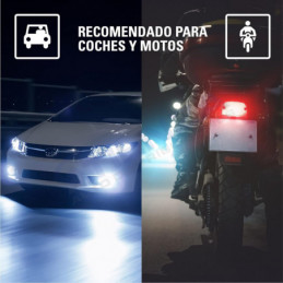 ➡ CONTACT - Baliza V16 de emergencia homologada por la DGT, Visibilidad 360º, Incluye 3 Pilas AA