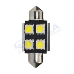 2 Bombillas led 24V Can-Bus C5W 36mm 4xSMD5050
