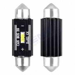 2 Bombillas led Plafonier 39mm can-bus Blanco 1SMD