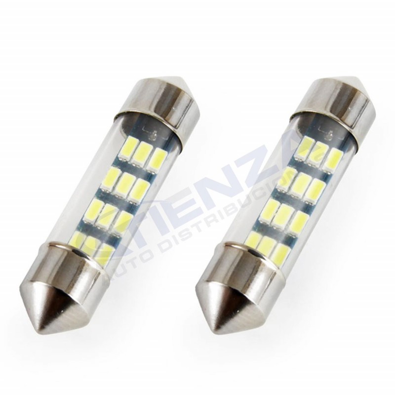 2 Bombillas led Plafonier 36mm Standard 12 SMD
