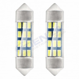 2 Bombillas led Plafonier 36mm Standard 12 SMD