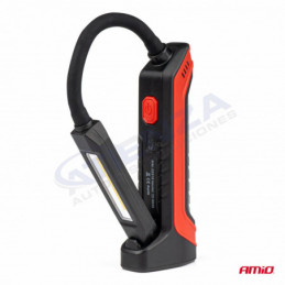 ➡ Lámpara portátil de taller con brazo ajustable y luz LED