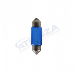 ➡ Set de dos bombillas halógenas Blue Xenon C5W 36mm (Pack Doble)