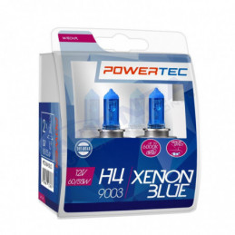 ➡ Set de bombillas halógenas Blue Xenon H4 12V (Dúo)