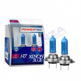 ➡ Set de bombillas halógenas Blue Xenon H7 12V (Pack de 2)