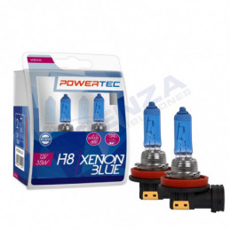 ➡ Set de dos bombillas halógenas Blue Xenon H8 12V