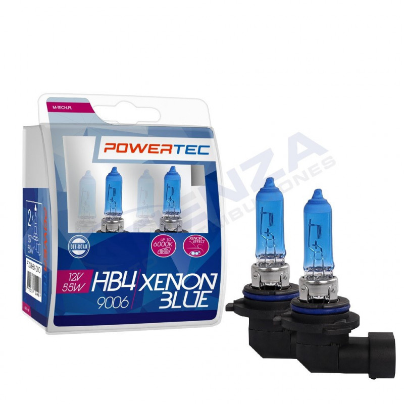 ➡ Set de bombillas halógenas Blue Xenon HB4 12V (Dúo)