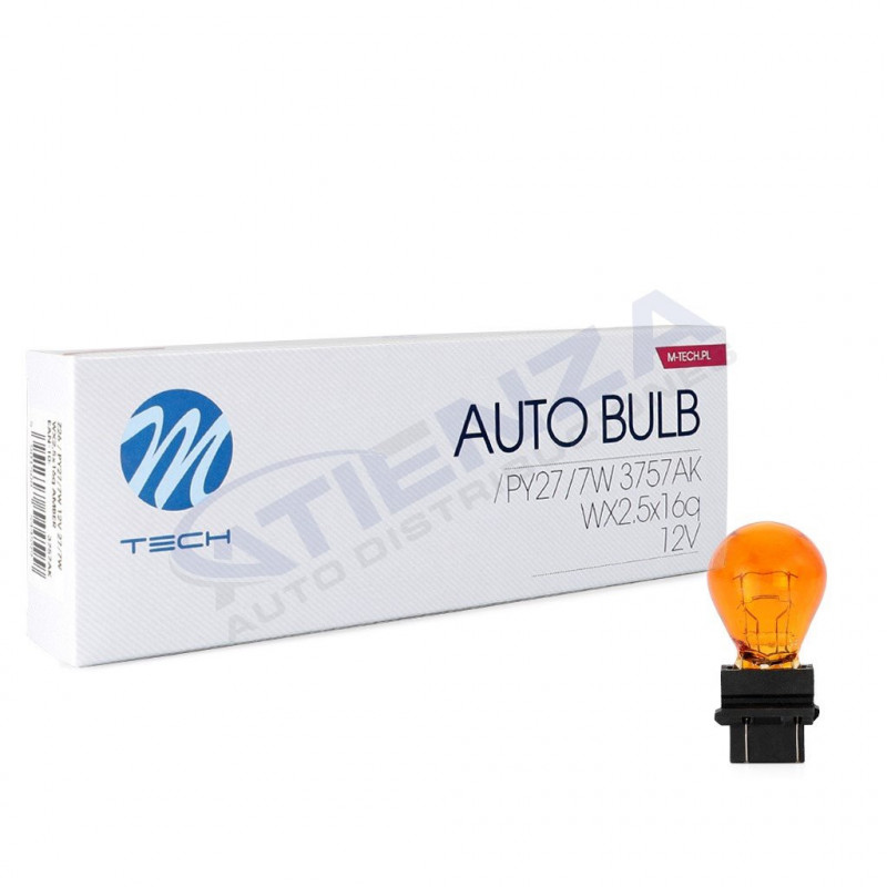 ➡ Lámpara Halógena 3757AK PY27/7W 12V Base WX2,5x16q