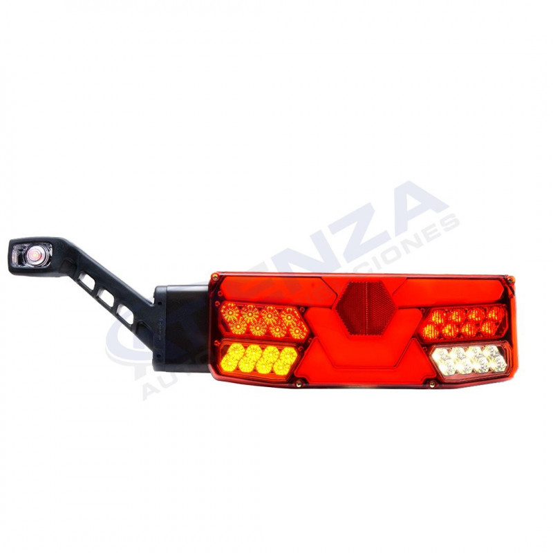 ➡ Luz trasera LED con galibo (IP68, 12/24V), lado izquierdo