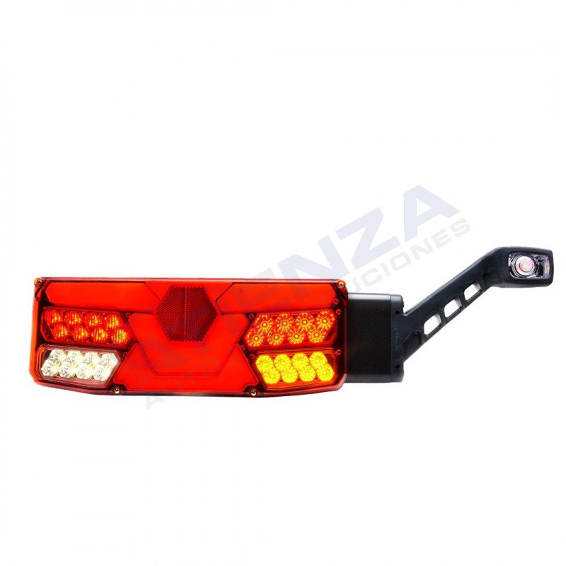 ➡ Piloto LED trasero con galibo (IP68, 12/24V), lado derecho