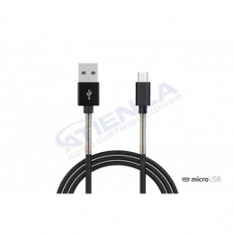 Cable aluminio micro USB - micro USB 100cm Full LI