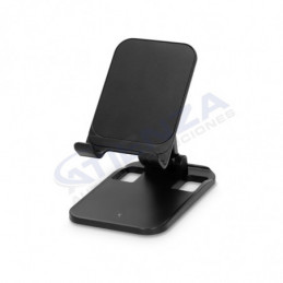 ➡ Soporte de escritorio ATZ automotive para móvil y tablet, Giratorio 360°, Ajustable, Color Negro