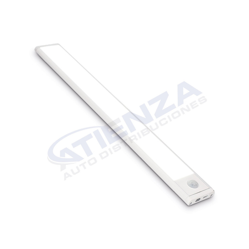 ➡ Luz LED ATZ, 30 cm, con sensor de movimiento, 150 lúmenes, 40 LEDs, batería de litio recargable de 1.200mAh