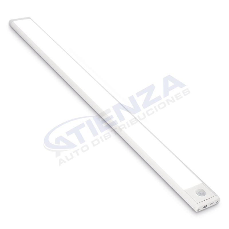 ➡ Luz LED ATZ, 60 cm, con sensor de movimiento, 200 lm, 80 LEDs, batería de litio recargable de 1800 mAh