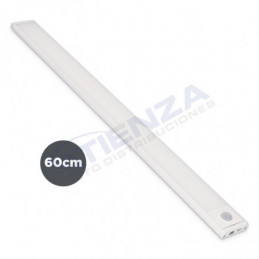 ➡ Luz LED ATZ, 60 cm, con sensor de movimiento, 200 lm, 80 LEDs, batería de litio recargable de 1800 mAh