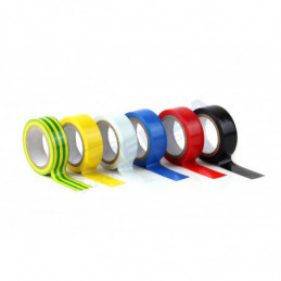 ATZ - Pack de 6 cintas aislantes de colores (15mm x 5M x 0,13mm.)