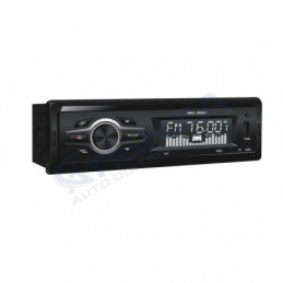BELSON BS-1400BT - Autorradio FM para coche con manos libres bluetooth, entrada USB y AUX-in frontal