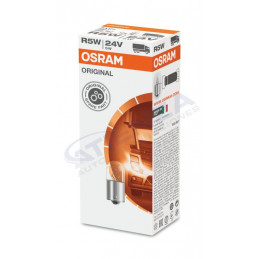 OSRAM [Original 24V] 5627 BA15s 24V 5W R5W