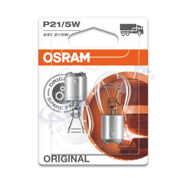 ➡ Lámparas halógenas Osram 7537-02B BAY15d 24V 21/5W P21/5W ➡ Lámparas halógenas Osram 7537-02B BAY15d 24V 21/5W P21/5W