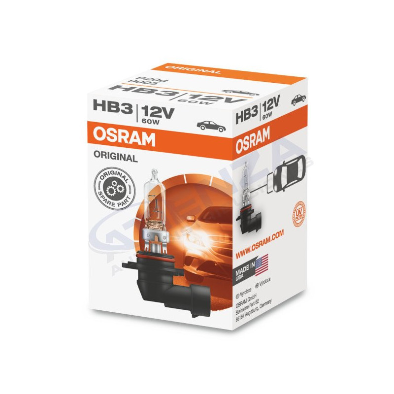 Osram 9005 [Original 12V] HB3 12V 60W (P20d)