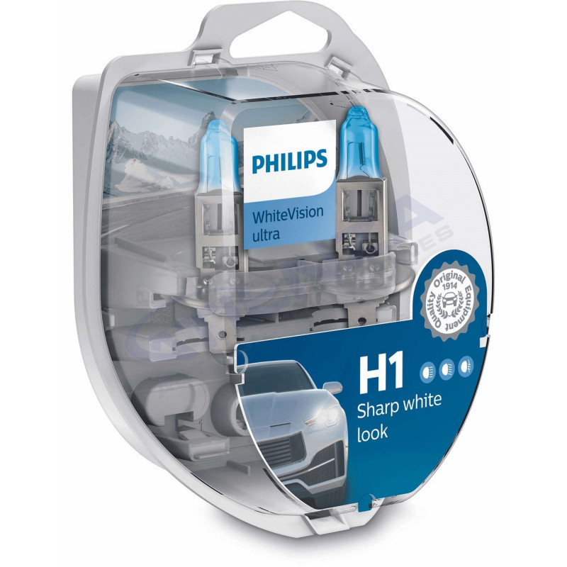 PHILIPS - WhiteVision Ultra H1/W5W 12258WVU
