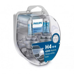 PHILIPS - WhiteVision Ultra H4/W5W 12342WVU