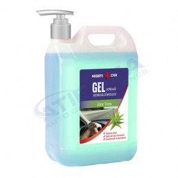Gel Hidroalcohólico-autosecante de manos  5 litros (70%) Fragancia Aloe Vera