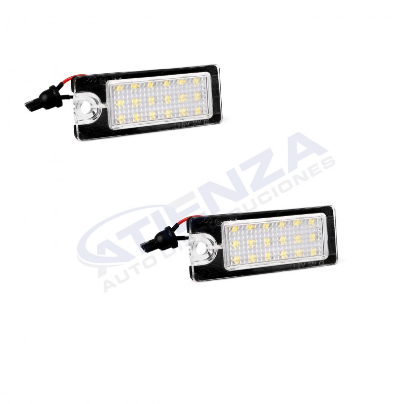 Plafón matrícula trasera led para Volvo V70
