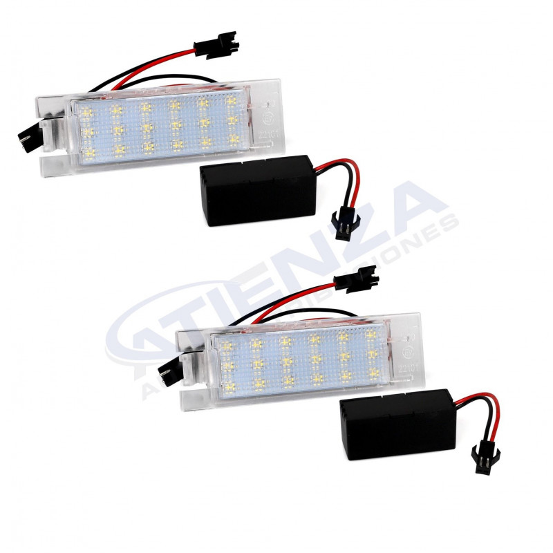 Plafón matrícula trasera led para Alfa Romeo 147