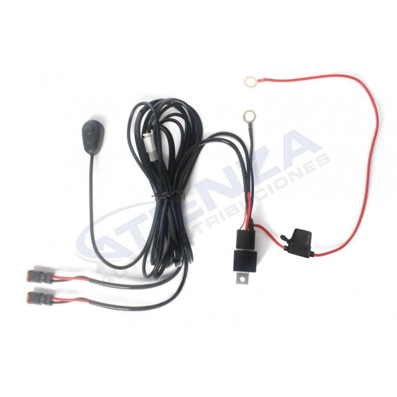 Relé 12V para faros y barras de led (Máx. 120W)