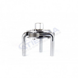 Llave de filtro de aceite ajustable con 3 patas