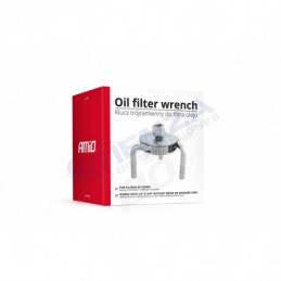 Llave de filtro de aceite ajustable con 3 patas