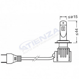 Osram H7 NIGHT BREAKER LED +220% HOMOLOGADO