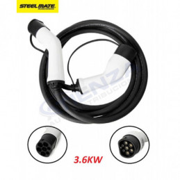 ➡️ Cable carga coches eléctricos, tipo 2, 16A/250V