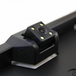 ➡️ Portamatrículas con cámara "night vision" led