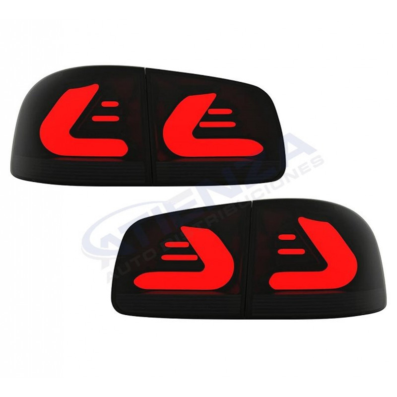 🚗 Pilotos traseros LED aplicables a Volkswagen Touareg I 7L (2002 a 2010)