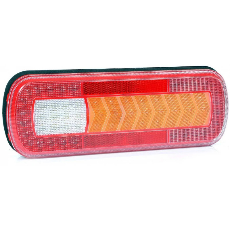 Piloto trasero LED con indicador dinámico 12-24V 🚨