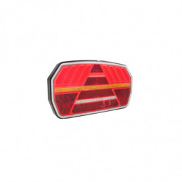 Piloto trasero LED 12/24V triángulo izq. 🚨
