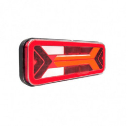 Piloto trasero LED 12/24V rectangular derecho 🚨