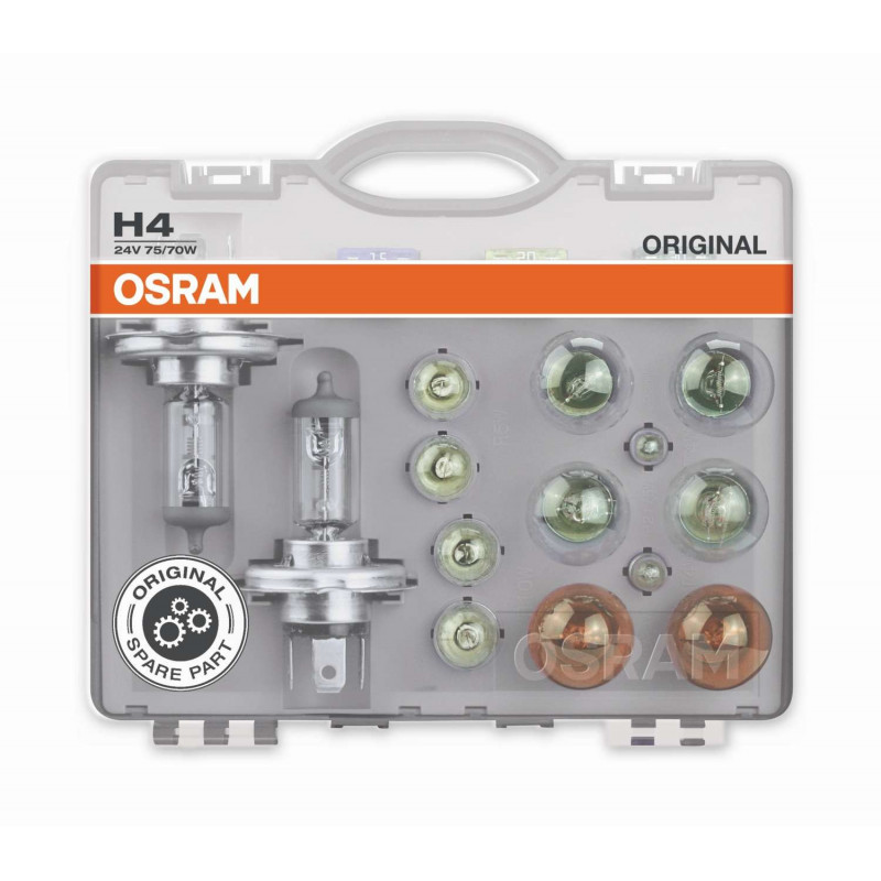 Lámpara Osram EUROBOX 24V CLK - H4 24V: iluminación fiable para tu vehículo 🚗
