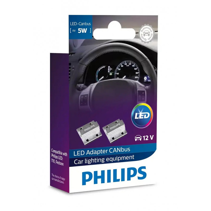 Adaptador LED CANbus Philips 12956X2 para automóviles 🚗