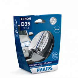 Lámpara de xenón Philips D3S WhiteVision 42V35W PK32d-5 S1 🌟