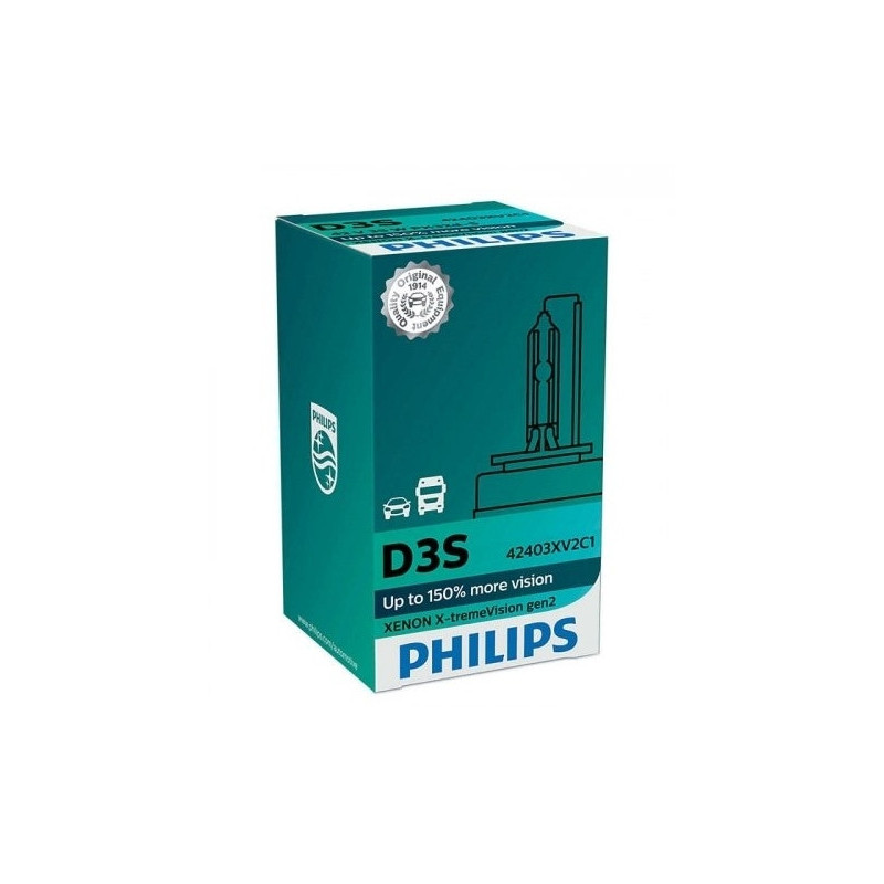 Potente bombilla Philips D3S X-tremeVision 42V35W PK32d-5 C1 💡