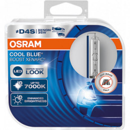 Potente iluminación para tu vehículo con OSRAM XENARC COOL BLUE BOOST D4S 66440CBB (Duo) 💡 ¡Mejora tu visibilidad en la carreter