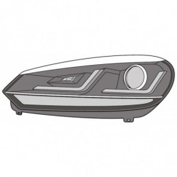 Lámpara Osram LEDriving XENARC Golf VI CHROME 12V 25W 💡