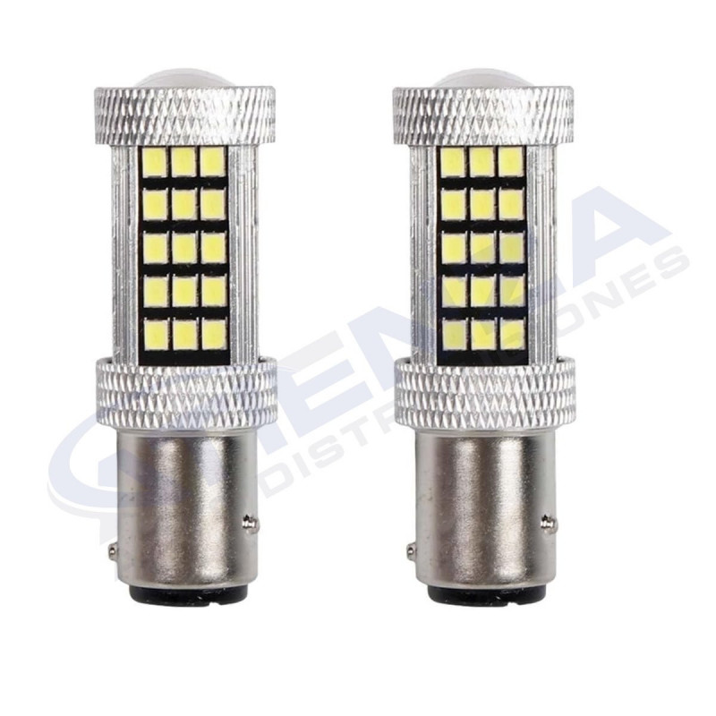🔧 Kit de 2 Bombillas LED 1157 BAZ15D - Iluminación Eficiente para Vehículos 12V/24V | Atienza Auto Distribuciones
