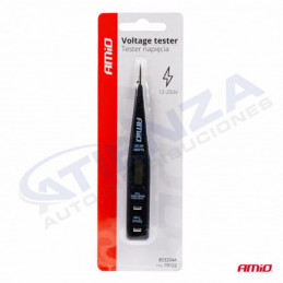 🔌 Comprobador de Voltaje Digital 12-250V: Medición Precisa y Segura para Profesionales y Hogares | Atienza Auto Distribuciones -